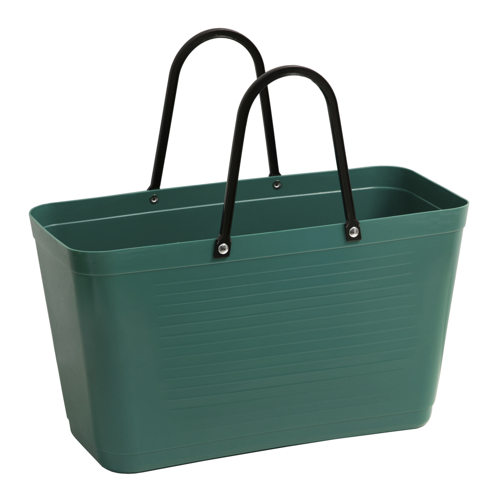 Hinza - Green Plastic väska stor 15 L mörkgrön