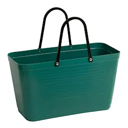 Hinza Green Plastic väska stor 15 L mörkgrön