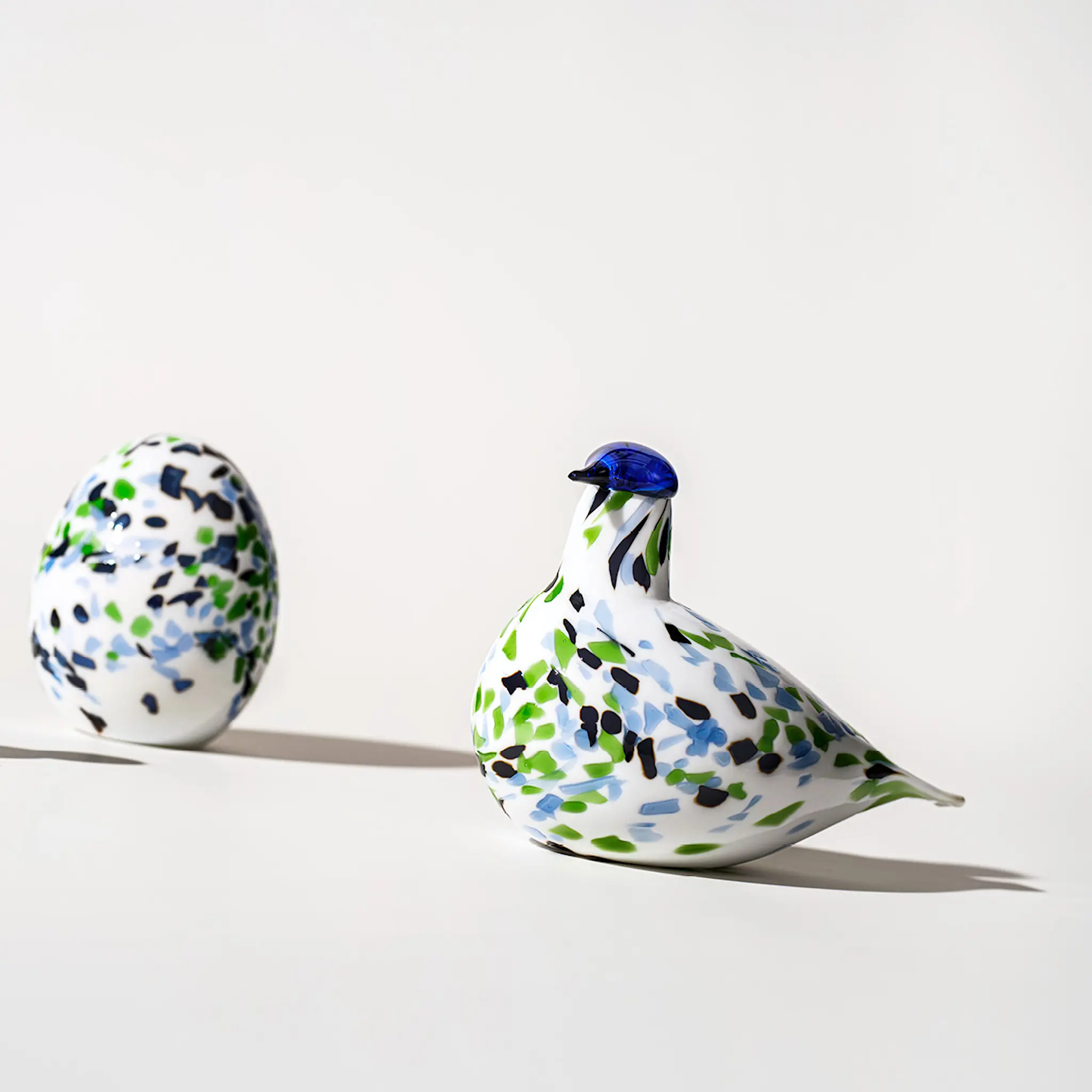iittala Birds by Toikka Leppärastas vuosilintu 2024 21x13,5 cm Sininen