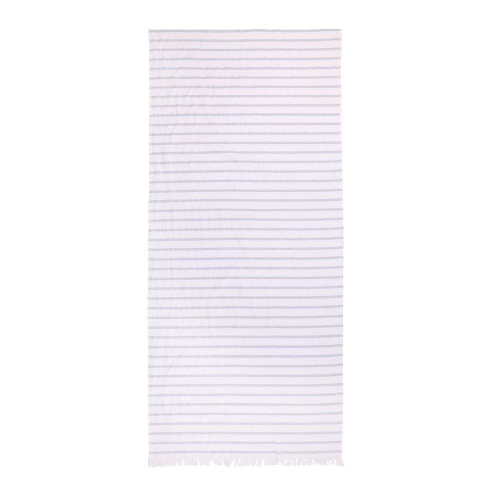 Home by Ilse Jacobsen - Bath Collection Hamampyyhe 80x180 cm Powder Blue Stripes