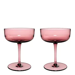 Villeroy & Boch Champagneglass coupe 2 stk grape