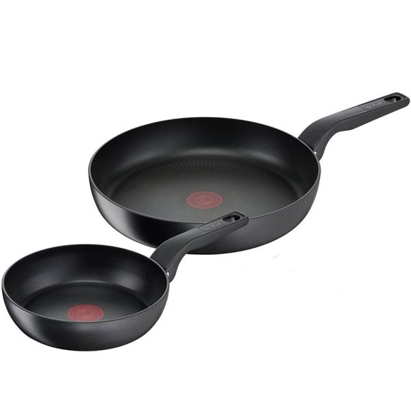 Tefal - Hard Titanium Pro Paistinpannusetti 24+28 cm