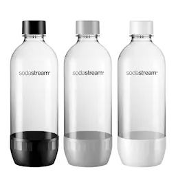 Sodastream Ekstra flasker til Sodastream 1L 3 stk