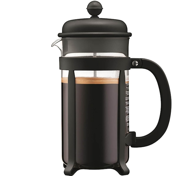 Java Kaffepress 8 koppar 1 L Svart