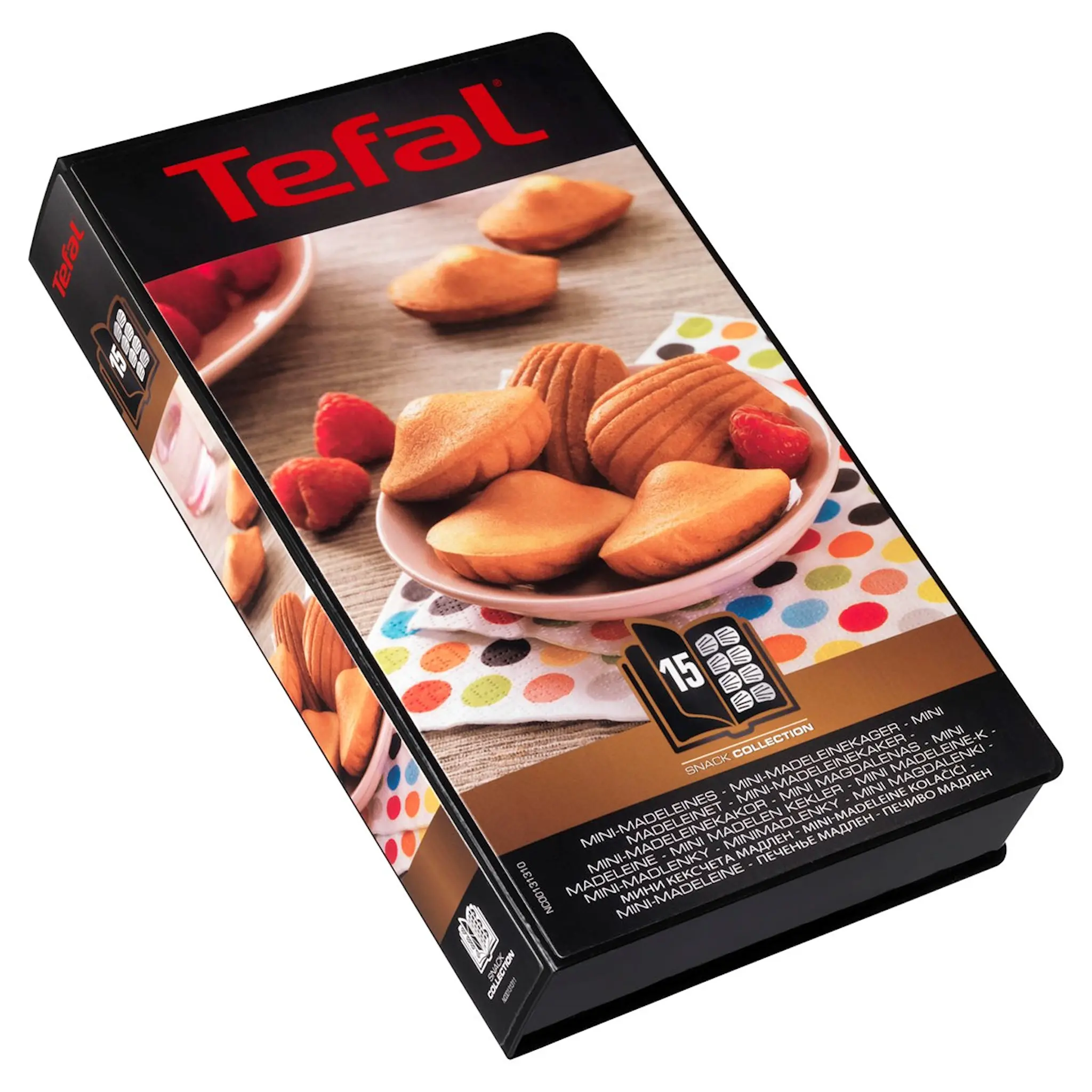 Tefal Tefal Snack Collection Paistolevyt: 15 Madeleinet