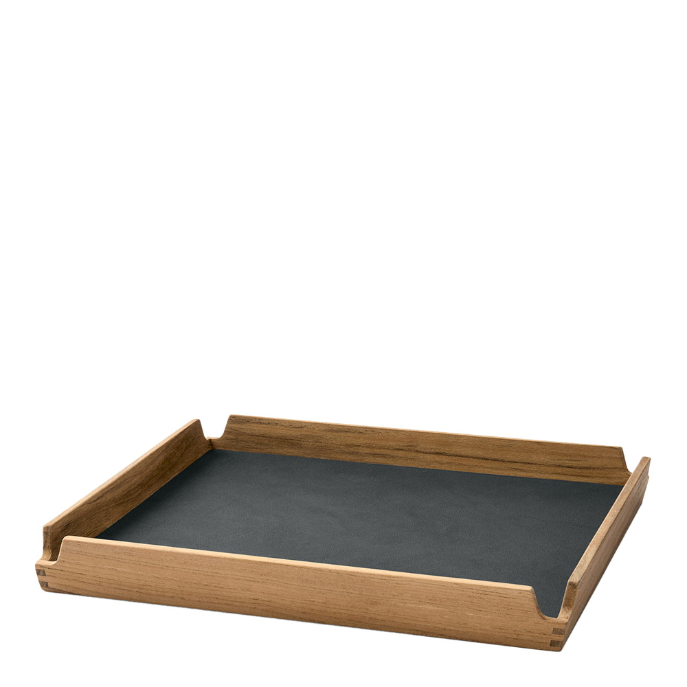 LIND DNA – Airy teak bricka 30,1×30,1 cm nupo antracit