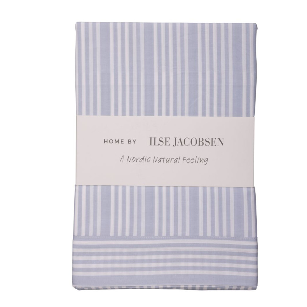 Home by Ilse Jacobsen - Bedding Collection Tyynyliina 50x60 cm 2 kpl Powder Blue Stripes