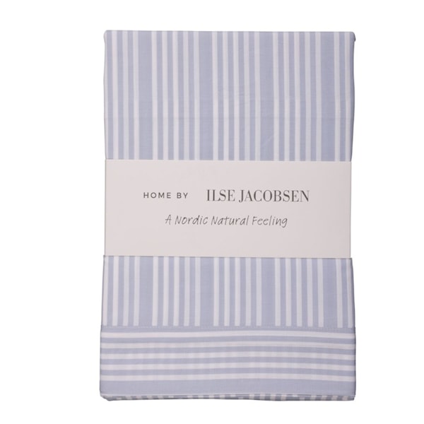 Bedding Collection örngott 50x60 cm 2-pack powder blue stripes