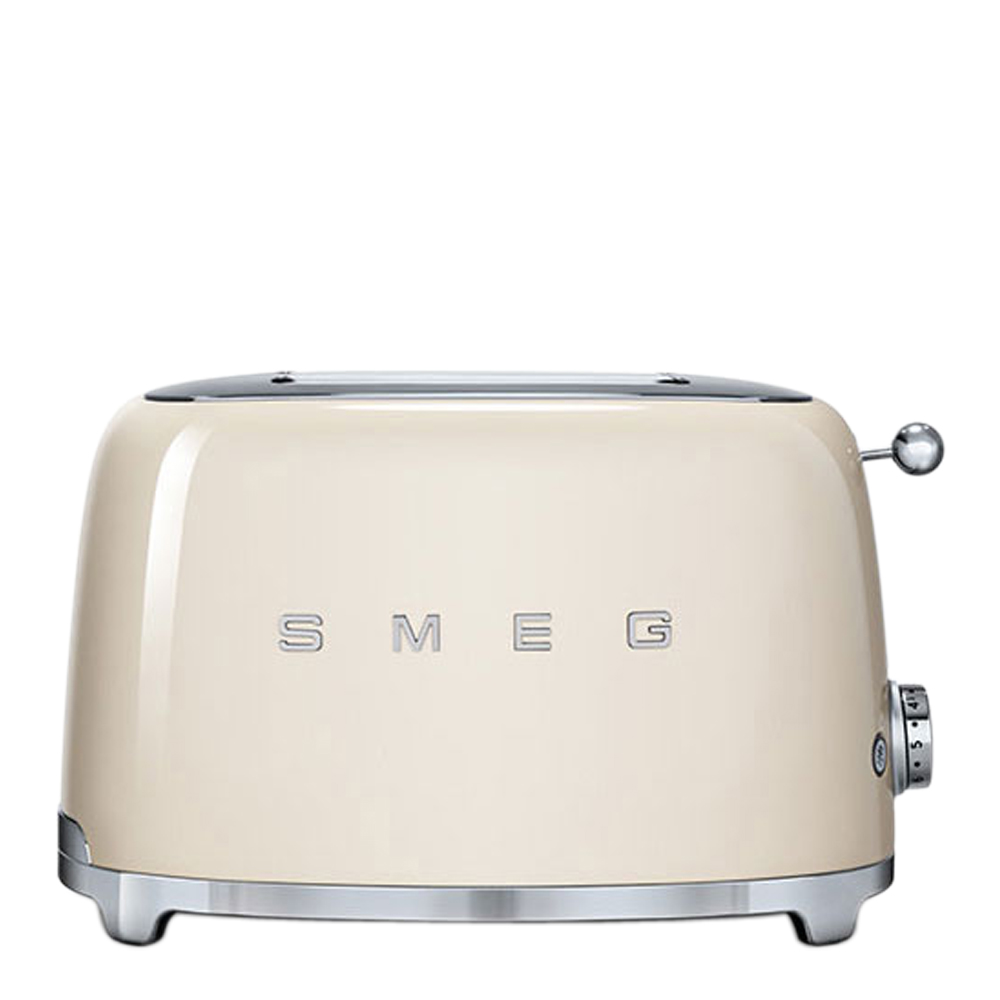 Smeg – Smeg Brödrost 2 skivor TSF01 Creme