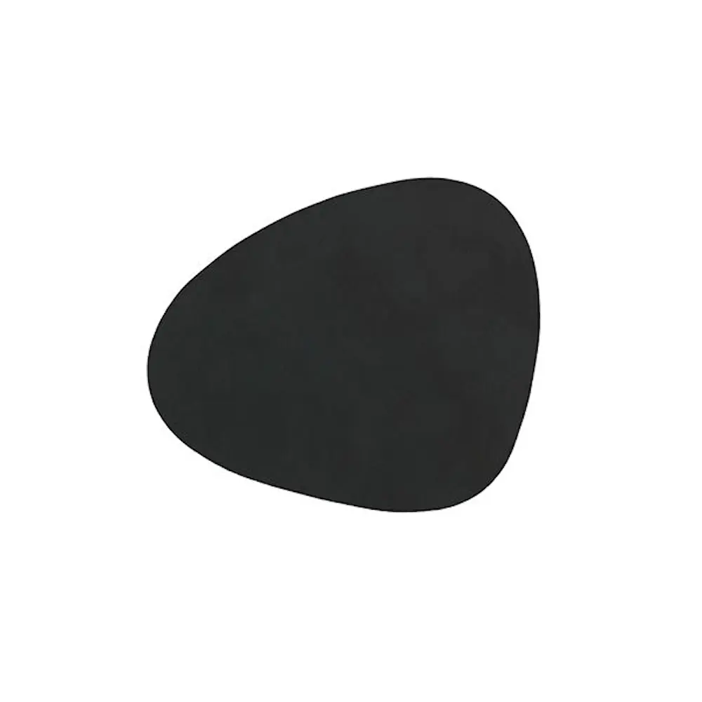 Curve Nupo glassbrikke 11x13 cm svart