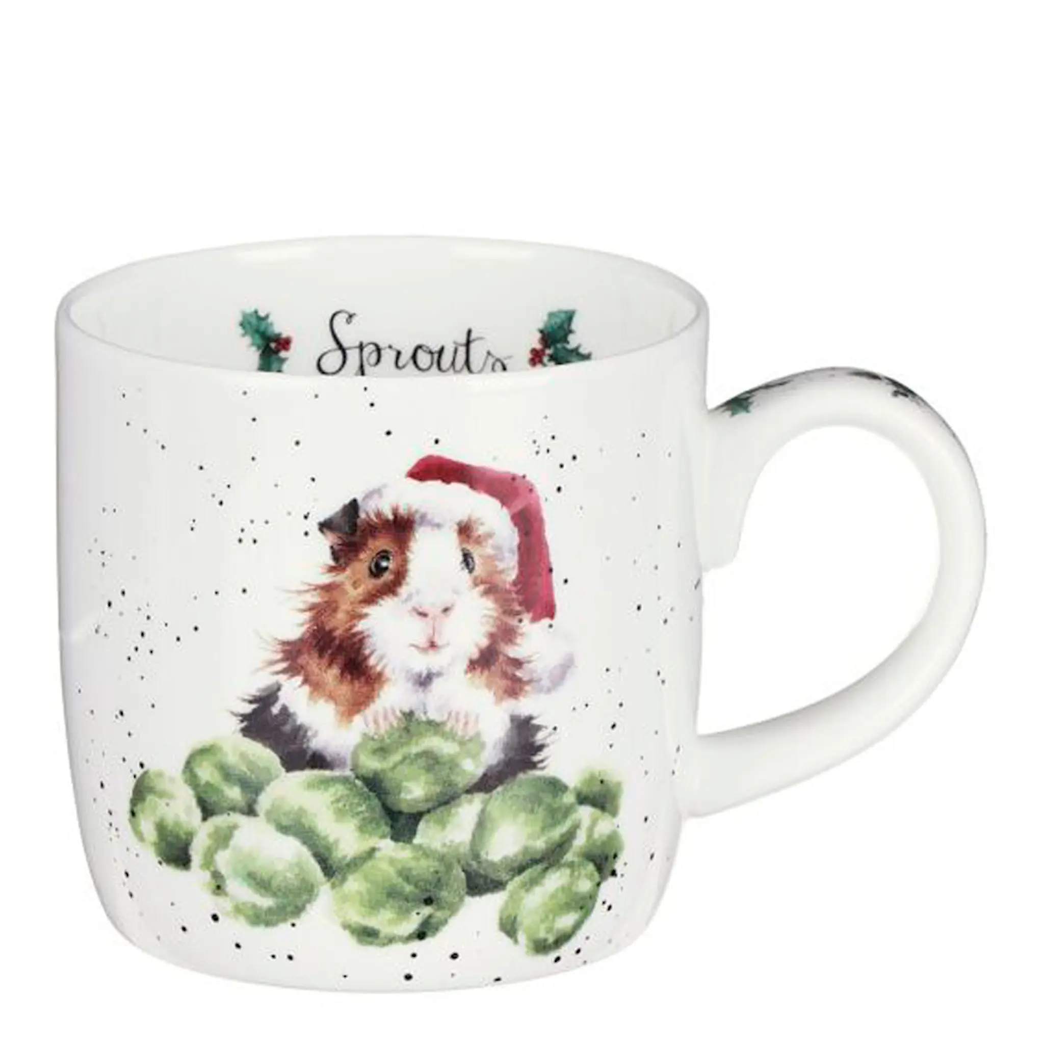 Wrendale Design Christmas Sprouts Muki 31 cl
