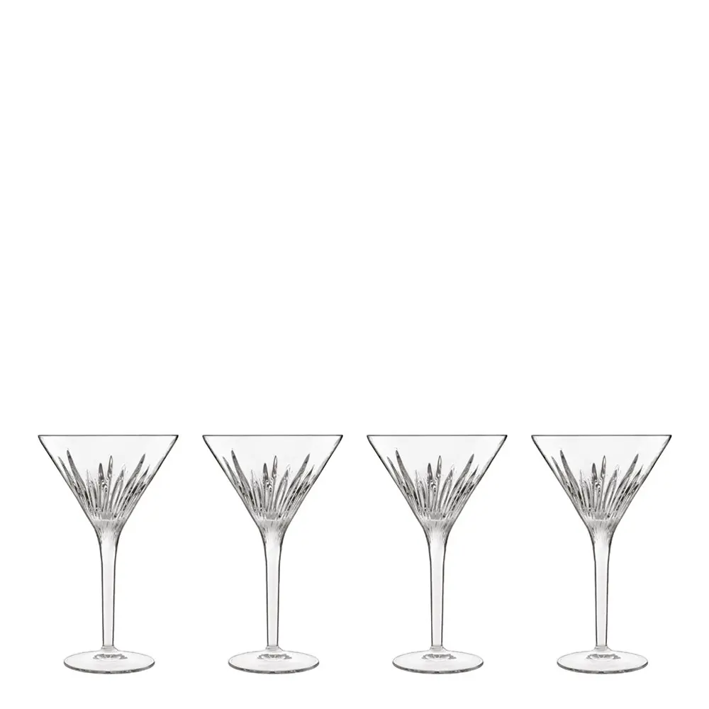 Mixology martiniglass 21,5 cl 4 stk klar