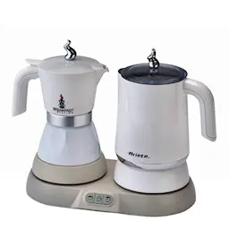 Ariete Sett tekoker og kaffemaskin hvit
