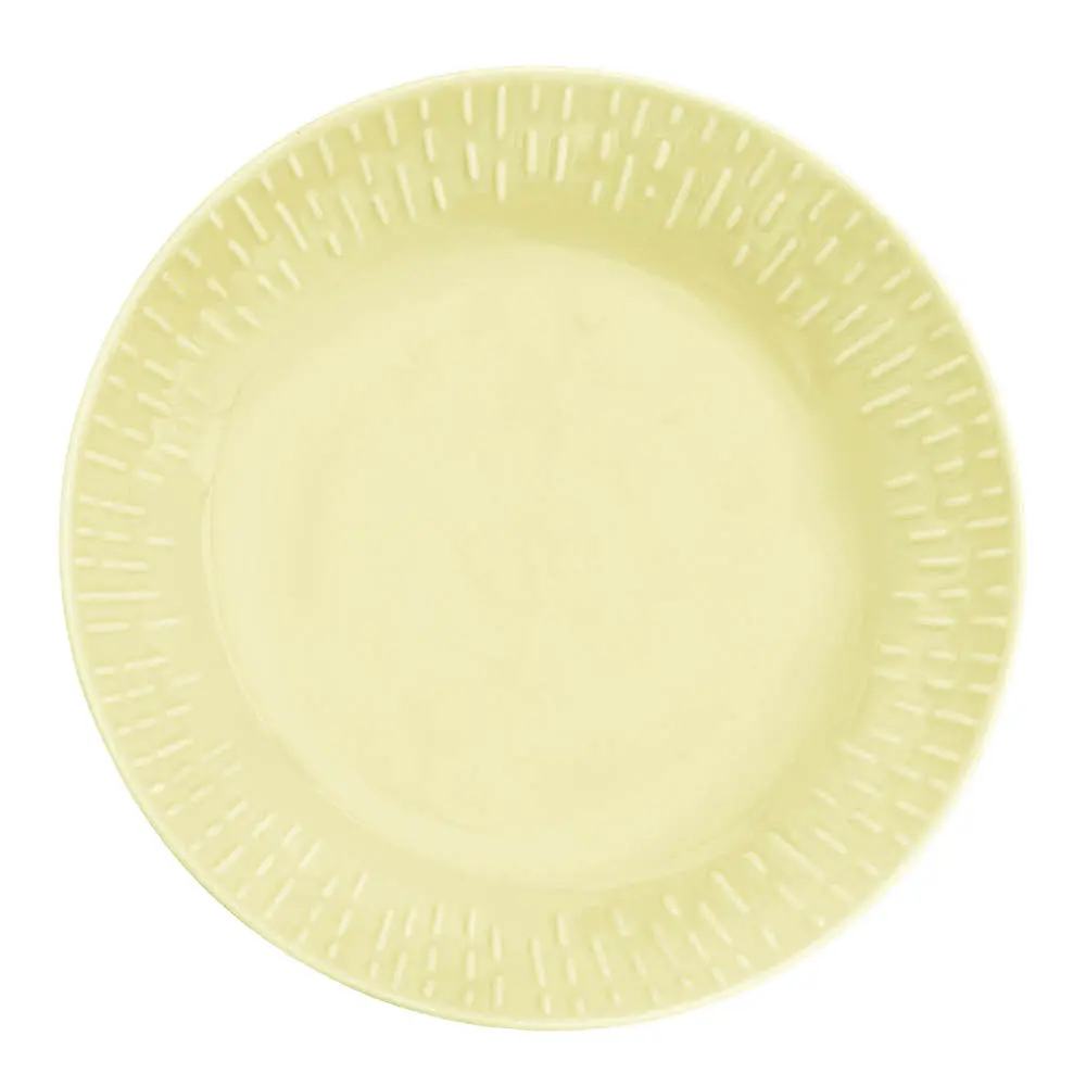 Confetti frokosttallerken 24 cm lemon