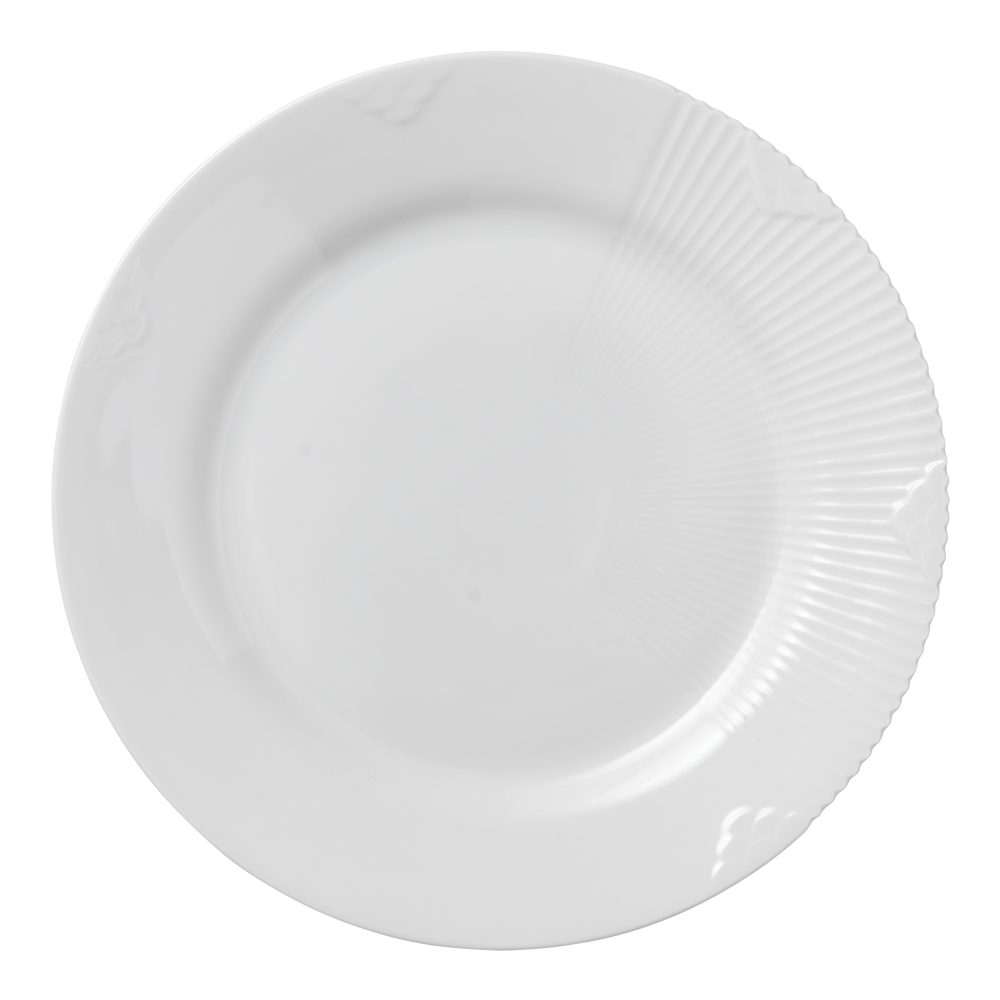 Royal Copenhagen – White Elements Tallrik 22 cm