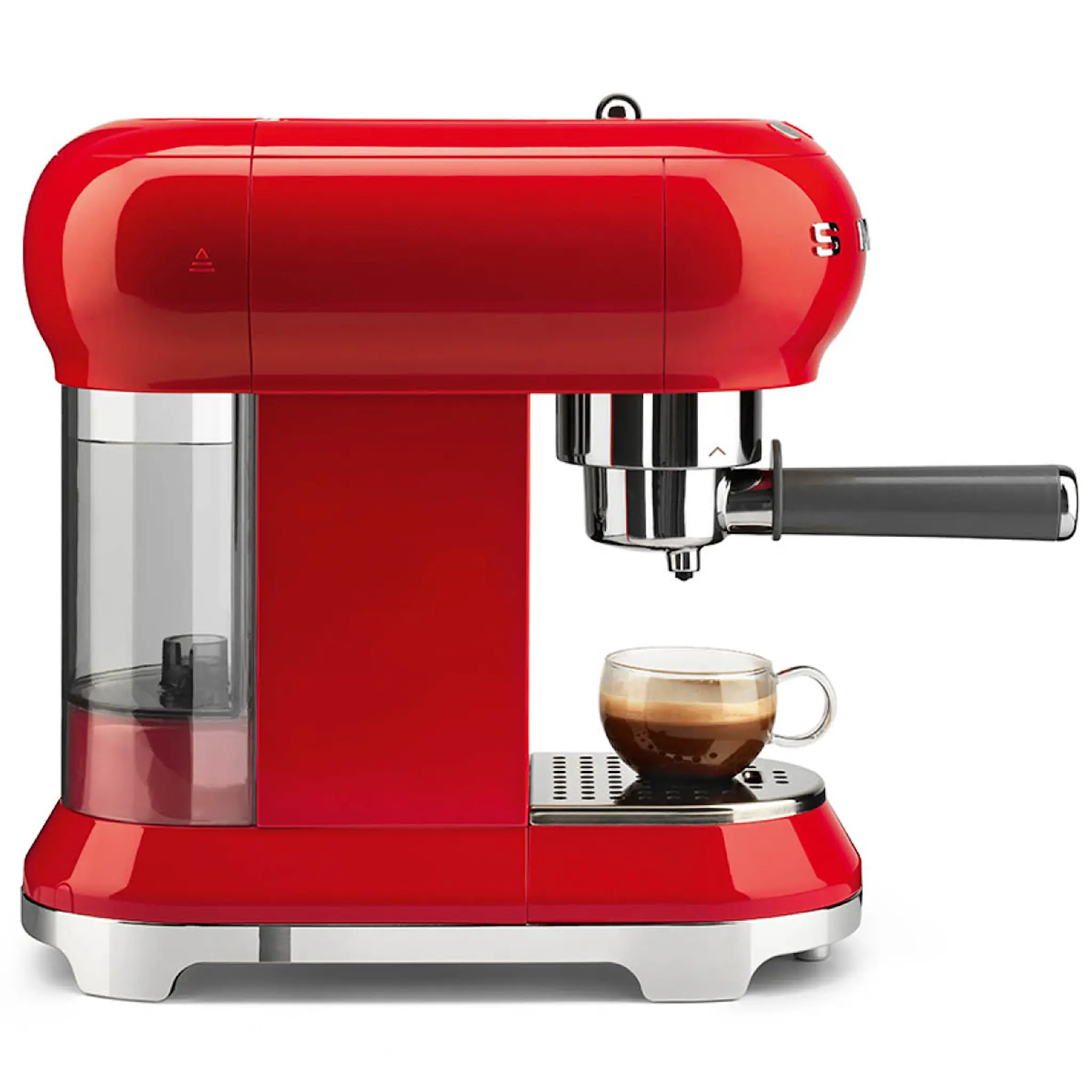 SMEG Espressomaskin ECF01 15 bar rød