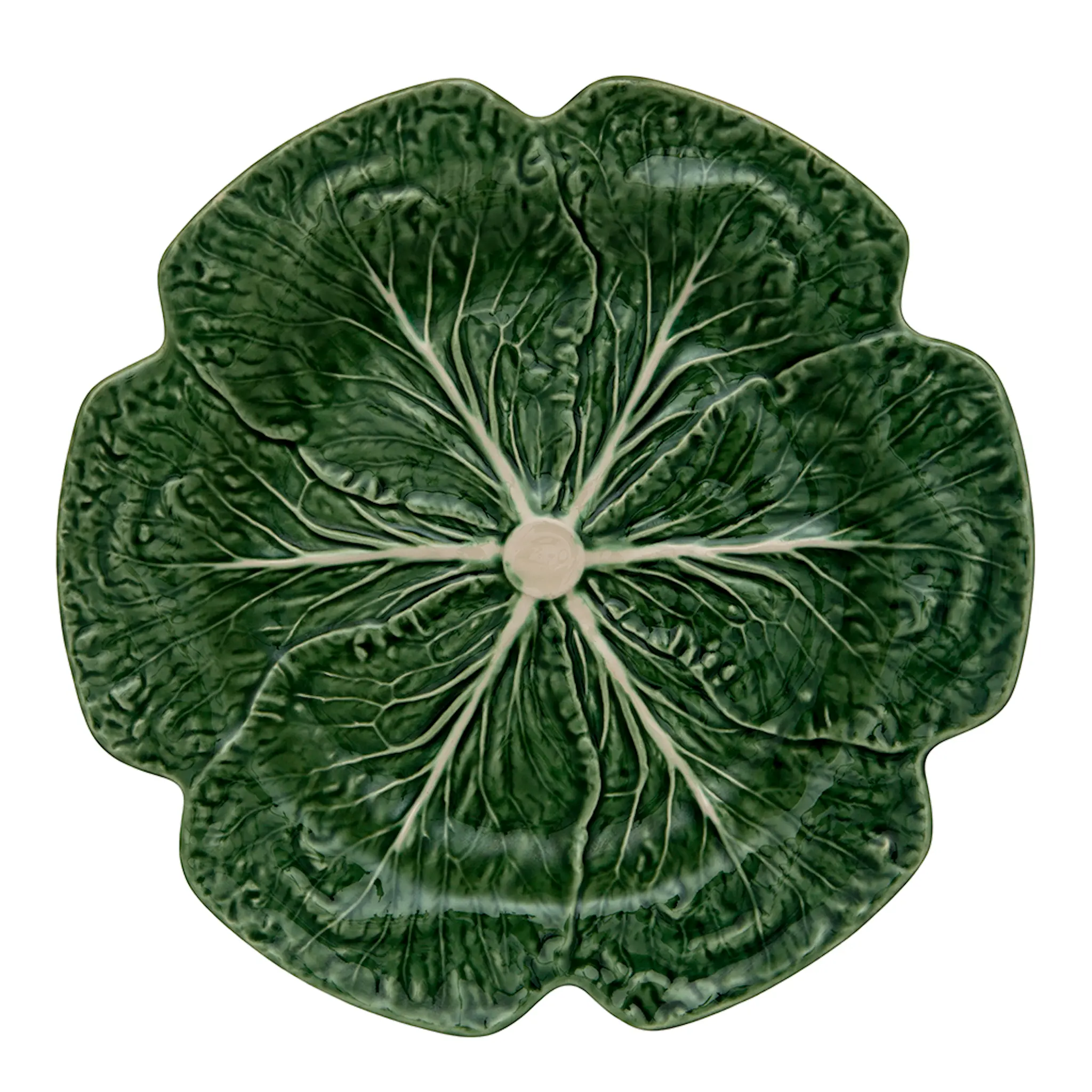 Bordallo Pinheiro Cabbage Fat Kålblad 30,5 cm Grön