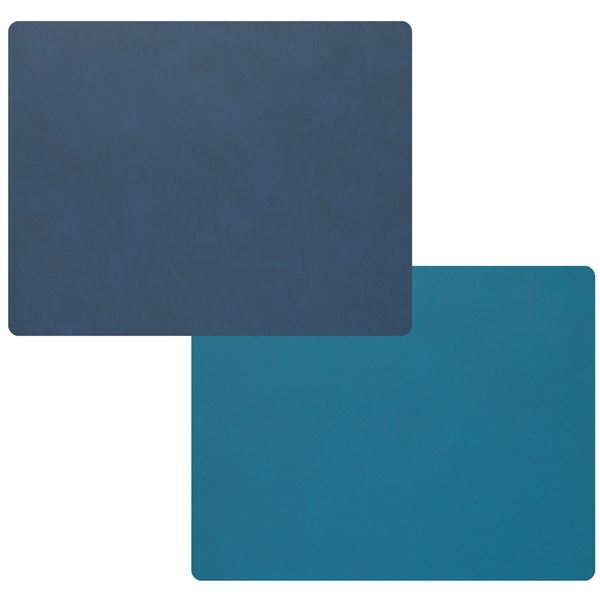 Lind dna - square nupo bordstablett dubbelsidig midnight blue/petrol