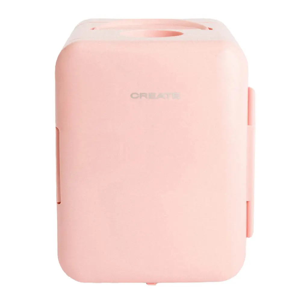 Fridge mini box bærbart kjøleskap rosa