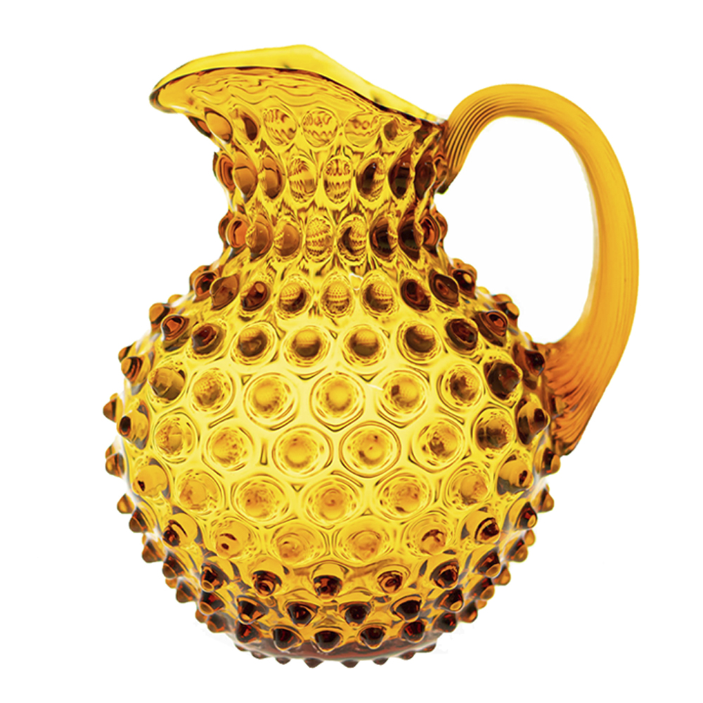 Klimchi – Hobnail karaff 1 l amber