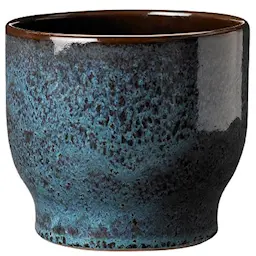 Knabstrup Keramik Potteskjuler Ø14,5 cm sjø grønn