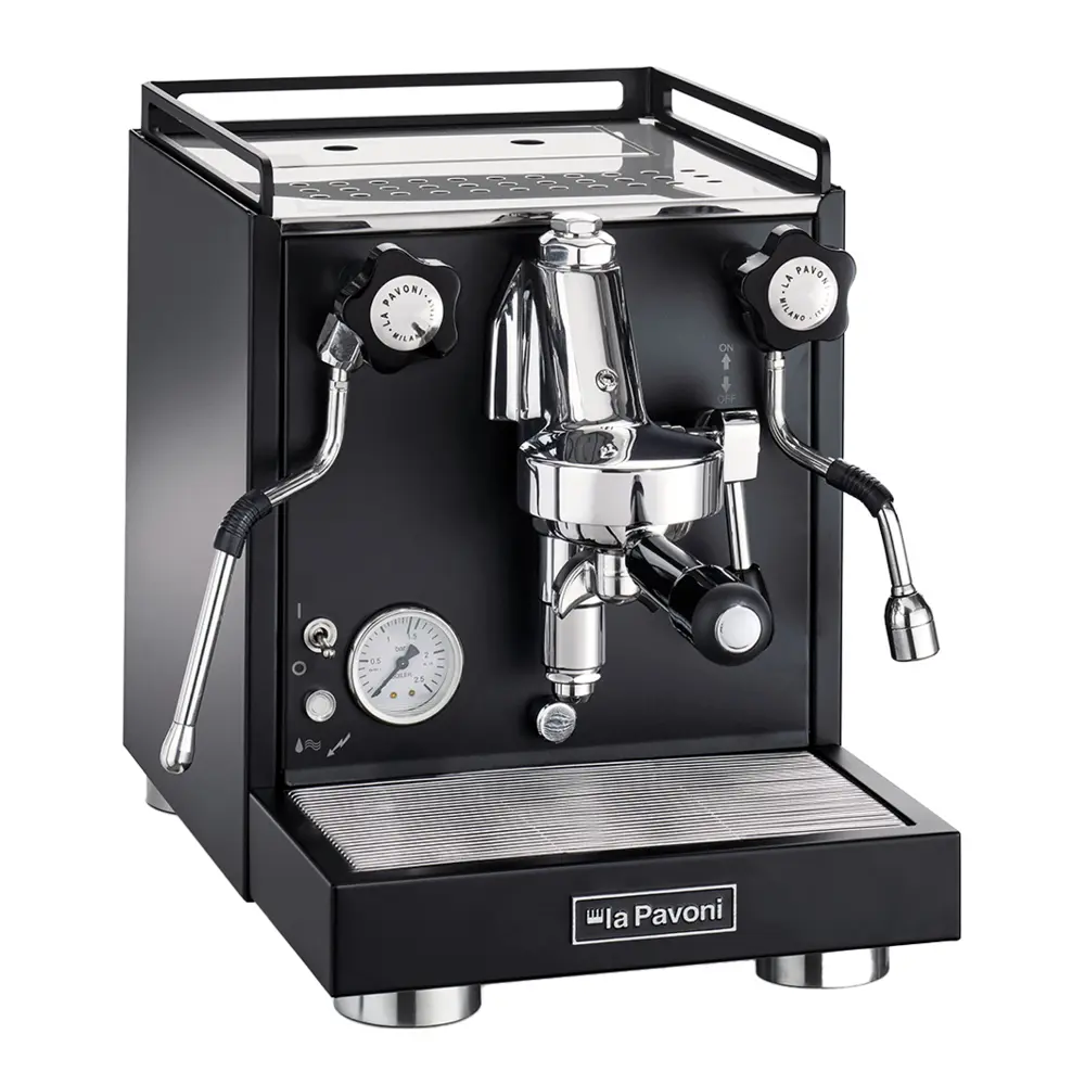 New Cellini Classic Nera semiprofesjonell espressomaskin matt svart