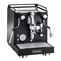La Pavoni New Cellini Classic Nera semiprofesjonell espressomaskin matt svart