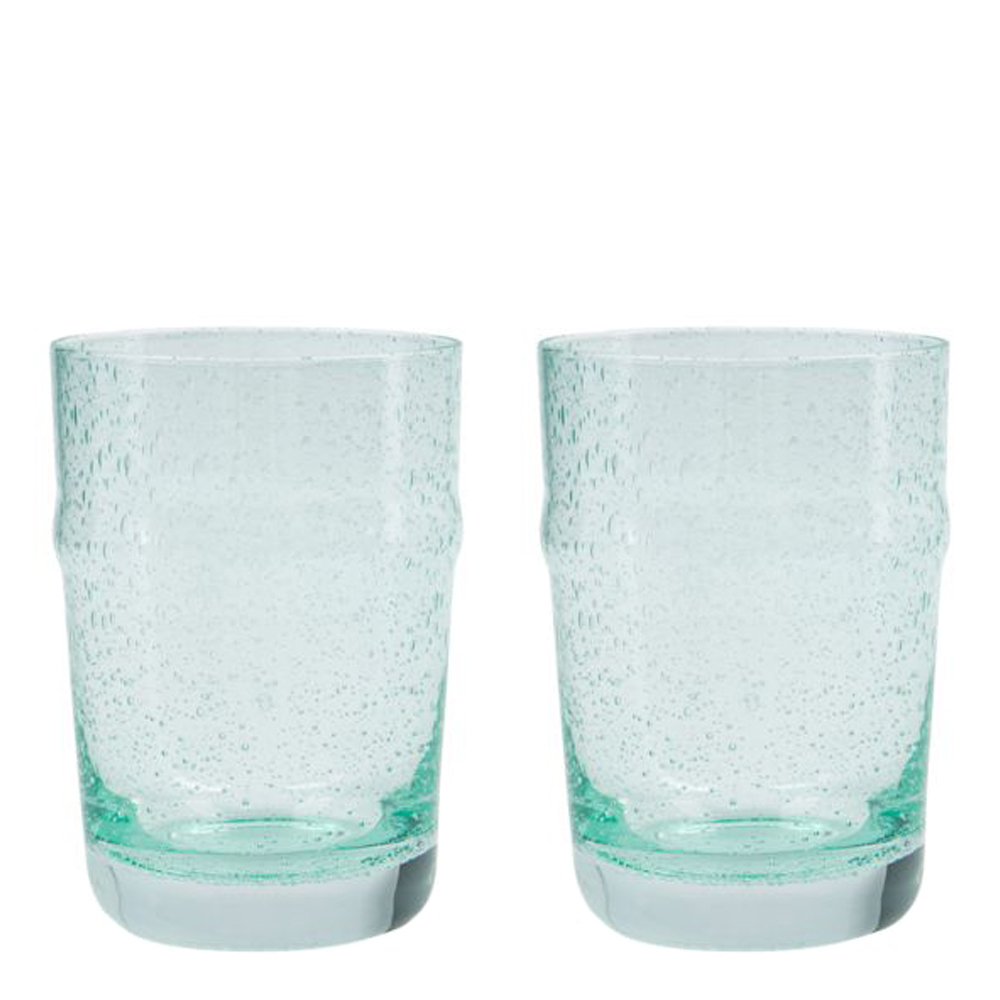 House Doctor – Rain Glas 10,5 cm 2-pack Klar