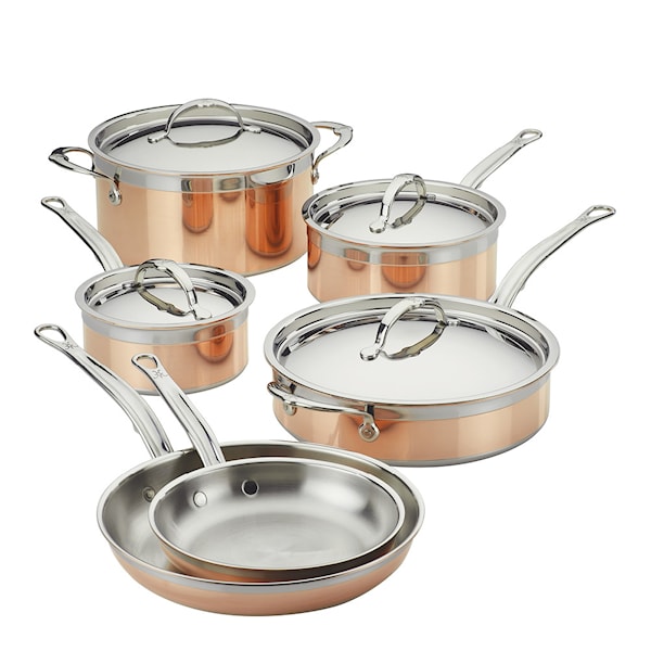 Copperbond Grytset 10 delar Koppar